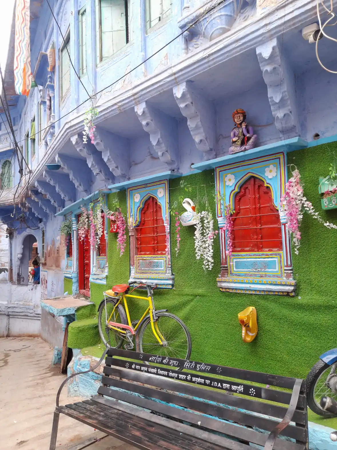 Comparing Jodhpur's Blue City to Chefchaouen