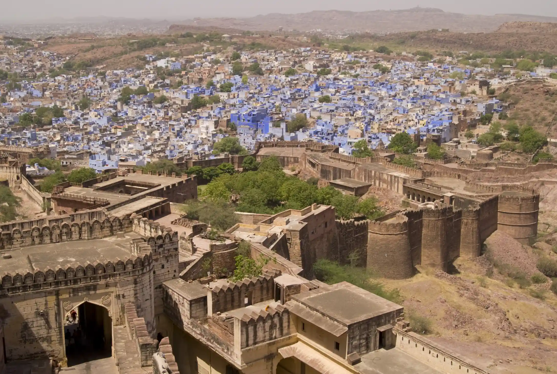 Is the Entire Old City Blue?
