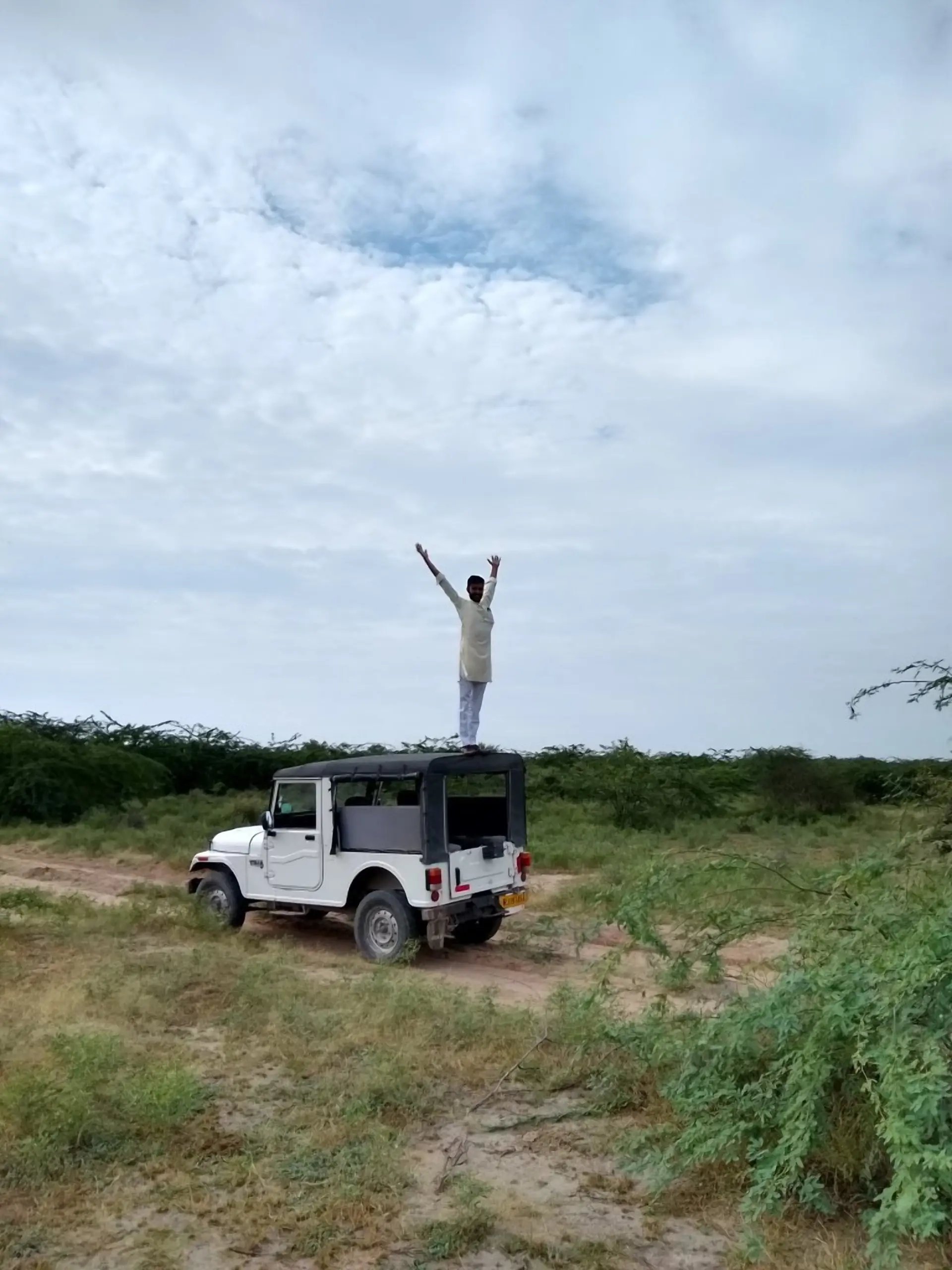 Jeep safari adventure near Jodhpur