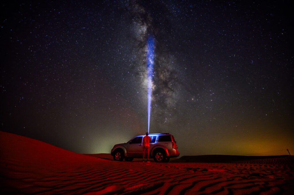 Stargazing Desert Night Sky (Pexels stock)